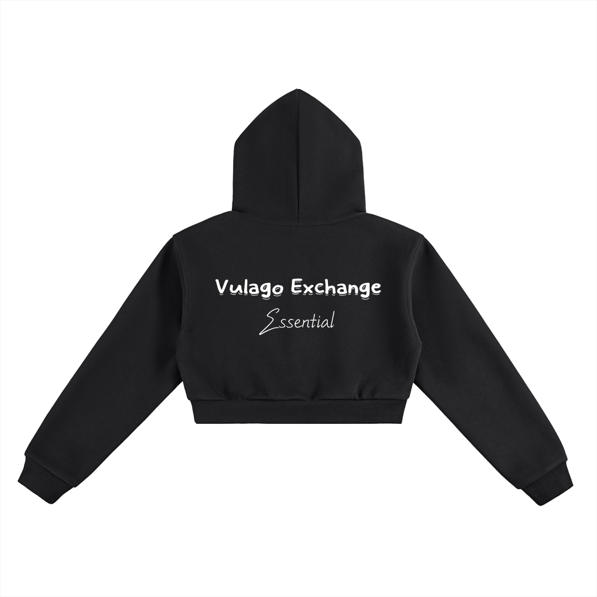 Essential Cropped Hoodie
