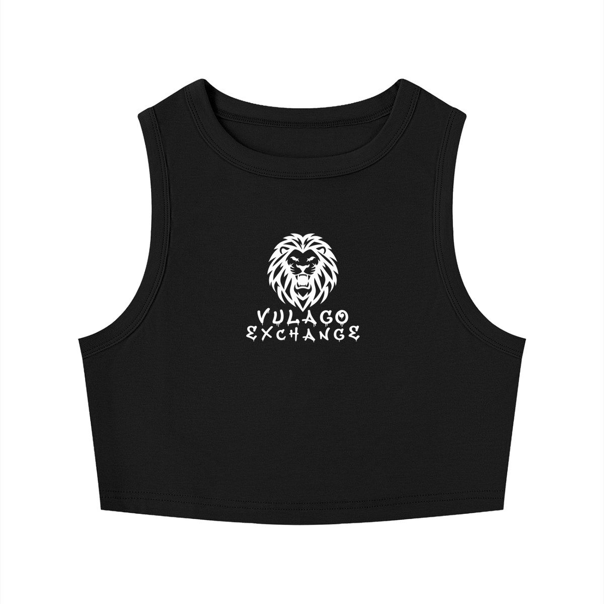 Women's Tight Crewneck Crop Tank Top